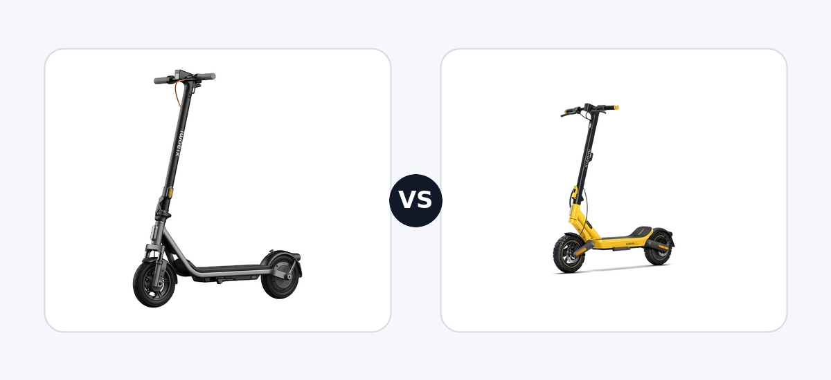 Xiaomi Electric Scooter 6 Lite ·vs· Xiaomi Electric Scooter 6 Ultra