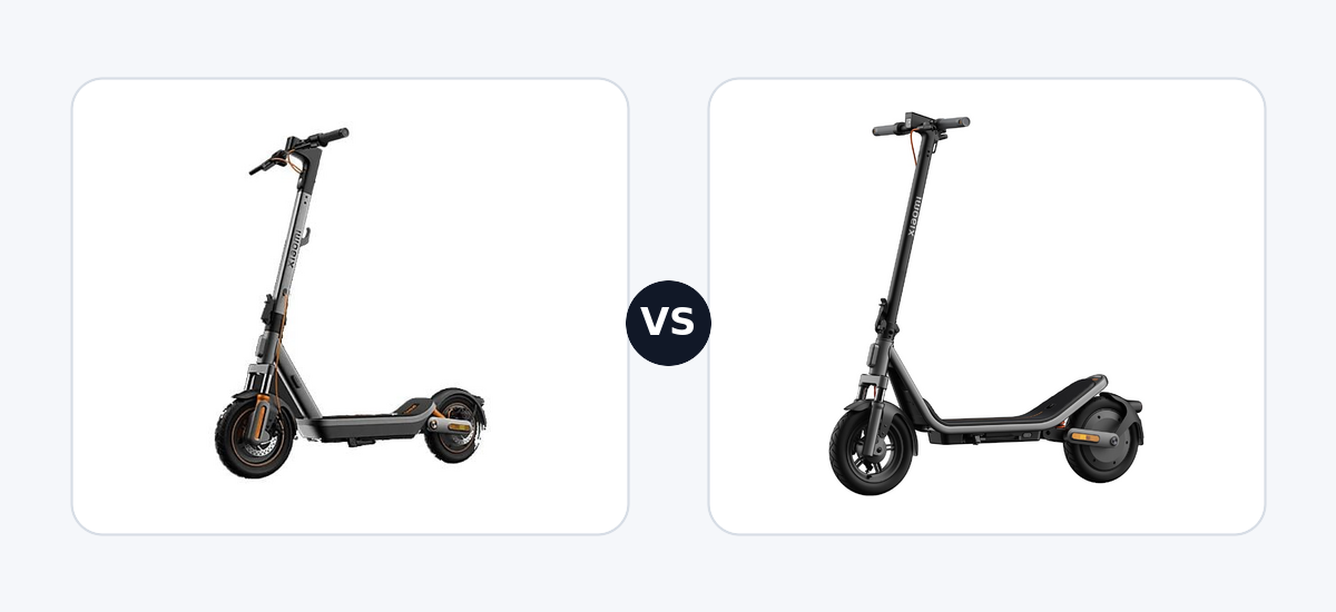Xiaomi Electric Scooter 6 Max · vs · Xiaomi Xiaomi Electric Scooter 6