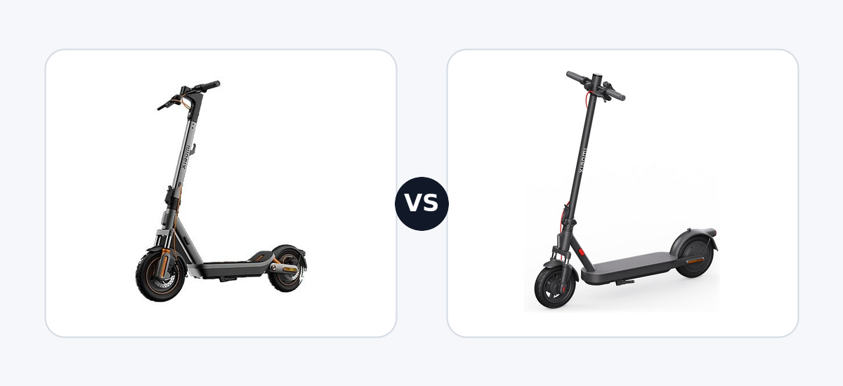 Xiaomi Electric Scooter 6 max DE ·vs· Xiaomi Elite