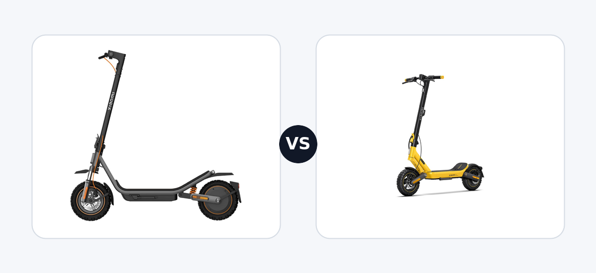 Xiaomi Electric Scooter 6 Pro ·vs· Xiaomi Electric Scooter 6 Ultra