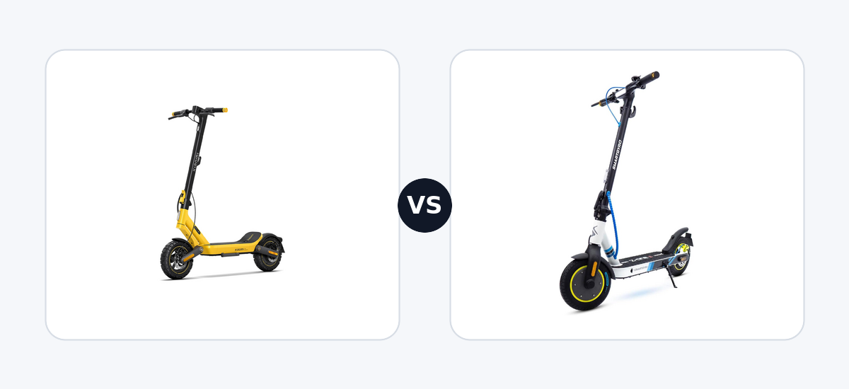 Electric Scooter 6 Ultra VS Z-One 2 Gray