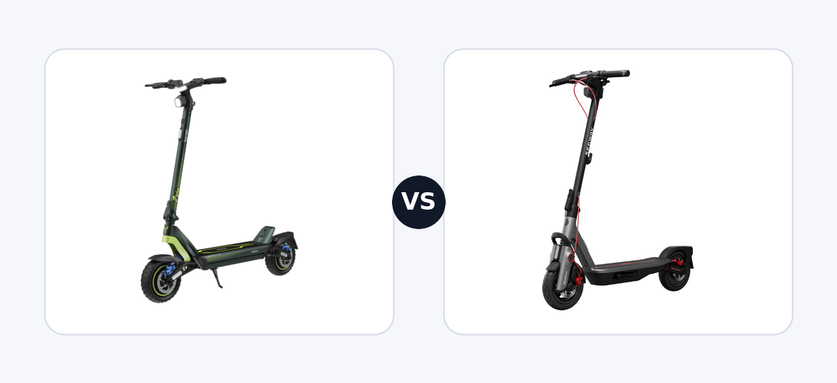 Cecotec Bongo Doble Y85 2x2 XXL Connected ·vs· Segway Ninebot F3 Pro D