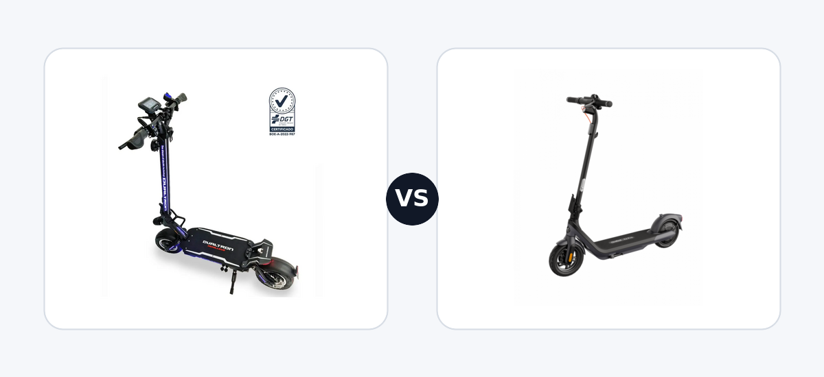 Dualtron Achilleus Limited ·vs· Segway Ninebot KickScooter E2 PRO E