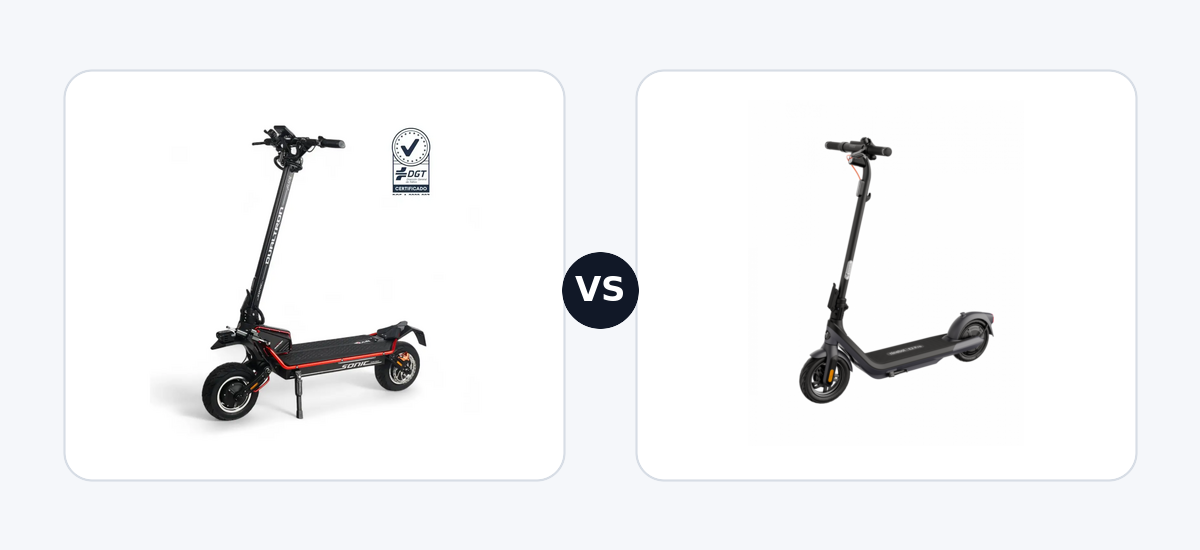 Dualtron Sonic Alien 72V ·vs· Segway Ninebot KickScooter E2 PRO E