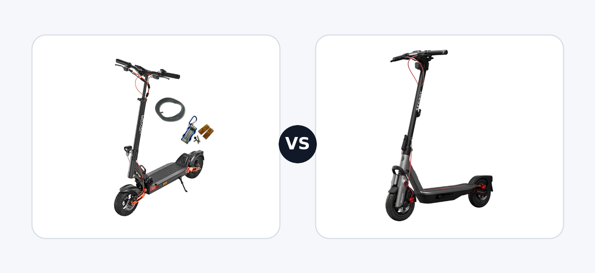 Joyor T6 ·vs· Segway Ninebot F3 Pro D