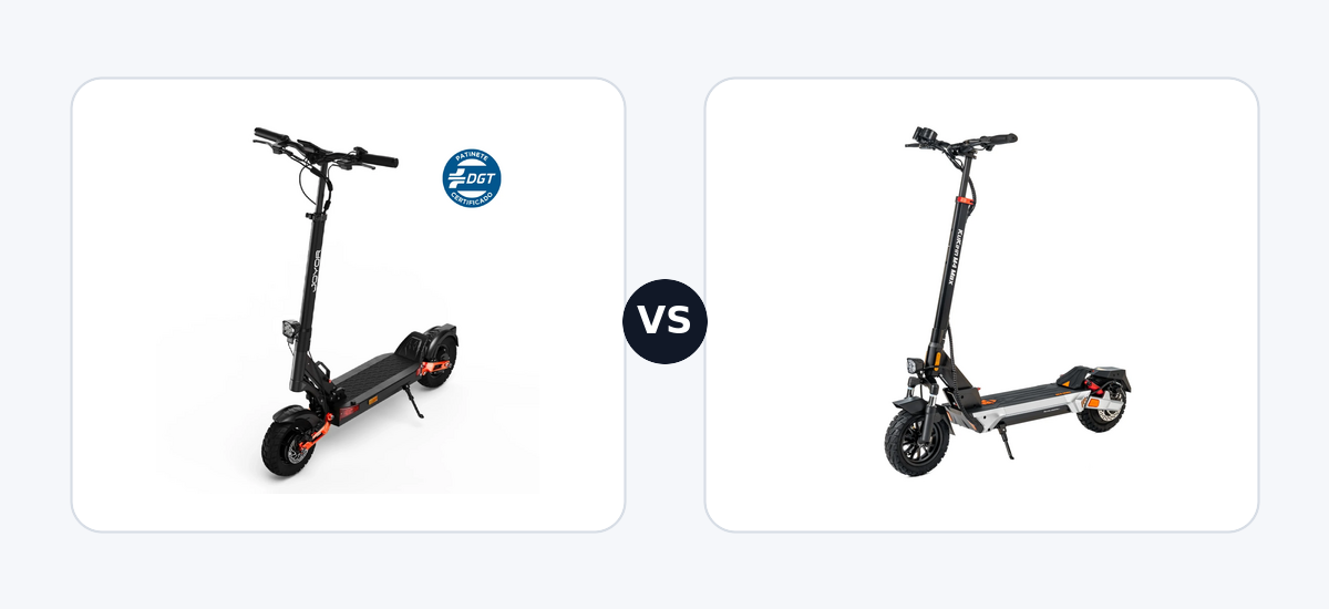Joyor T6d DGT ·vs· Kukirin M4 Max