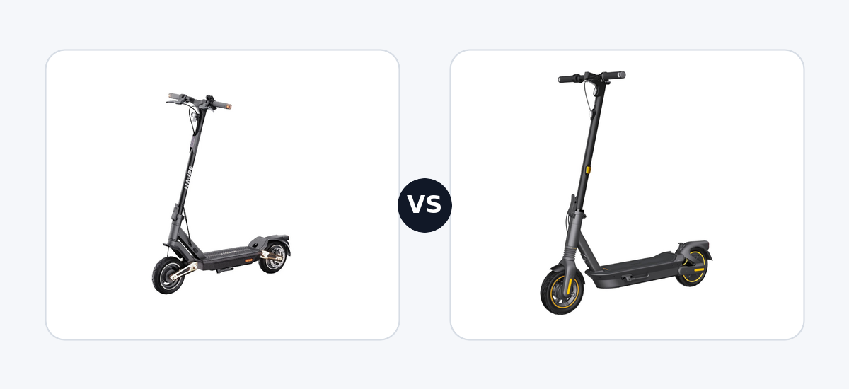 Navee ST3 Pro ·vs· Segway Ninebot max G2 DE