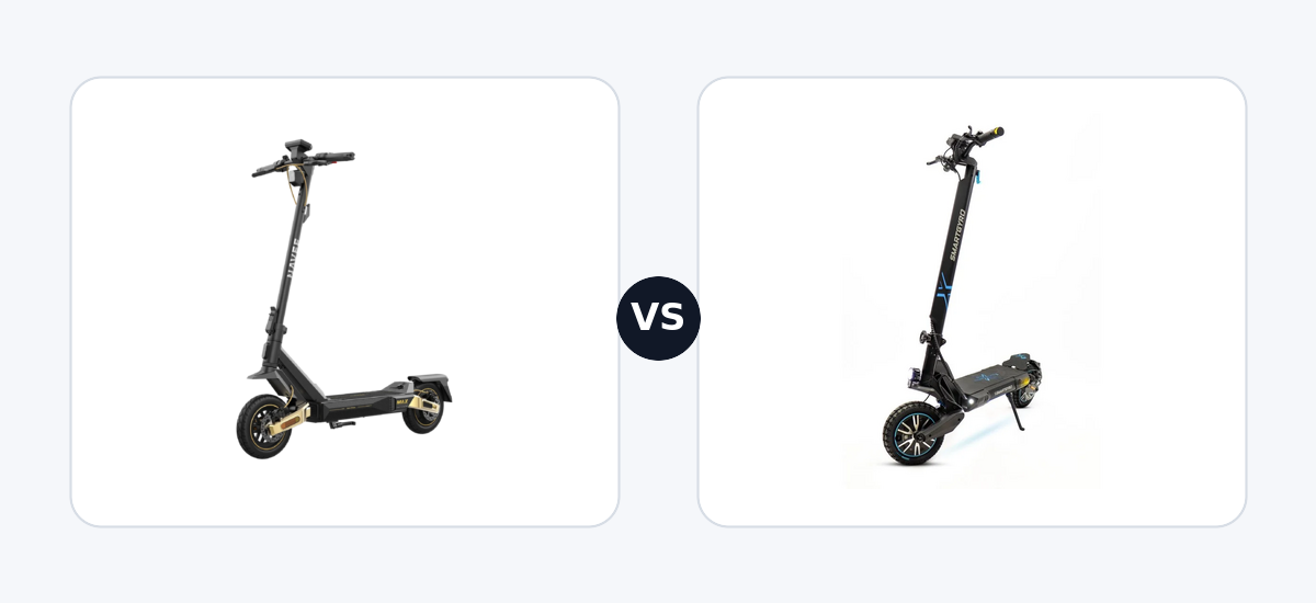 Navee ST5 Max EU ·vs· Smartgyro CROSSOVER DUAL MAX 2