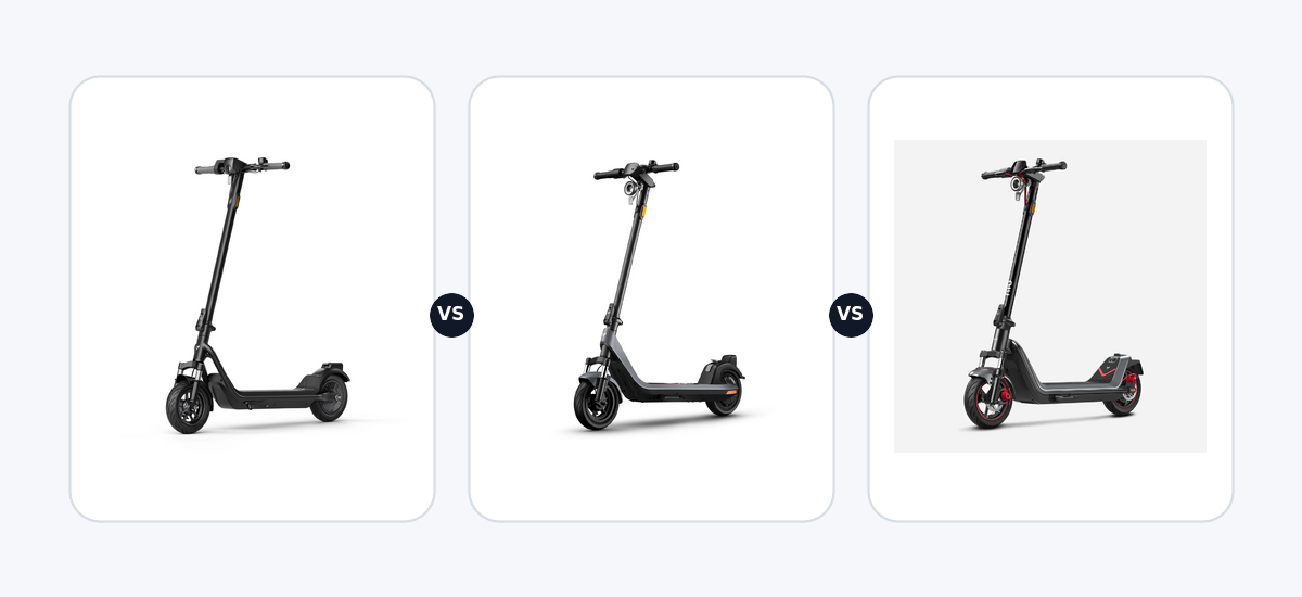 Niu KQi 100F ·vs· Niu KQi 200P ·vs· Niu KQi 300X