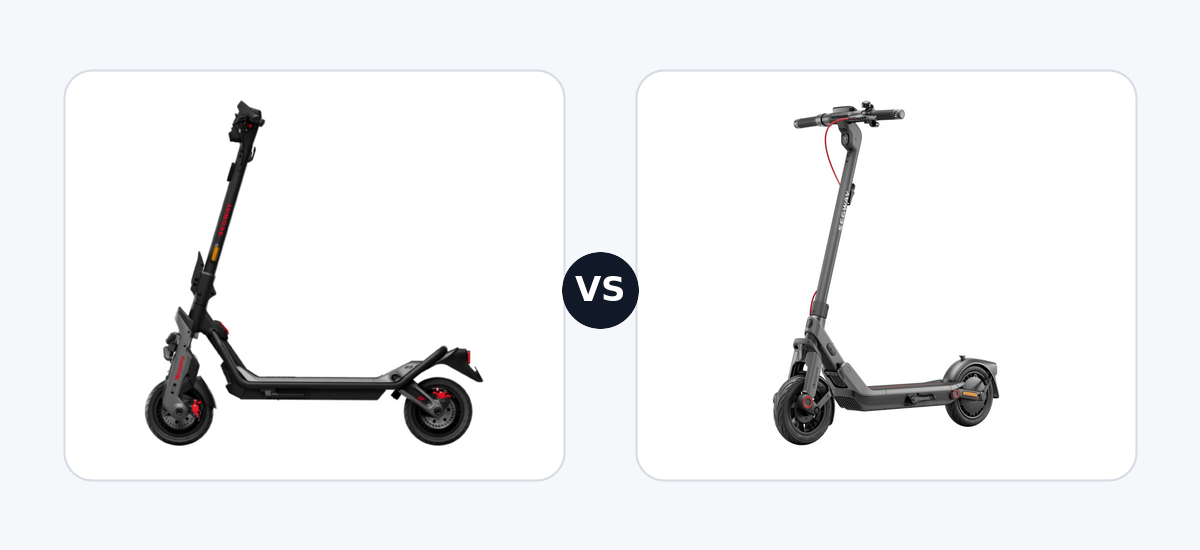 Segway GT3 E · vs · Segway Ninebot E3 Pro E