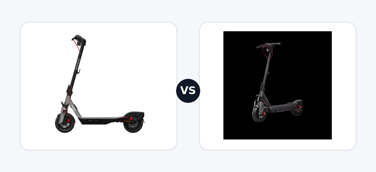 Segway Ninebot F3 Pro E ·vs· Segway Ninebot MAX G3