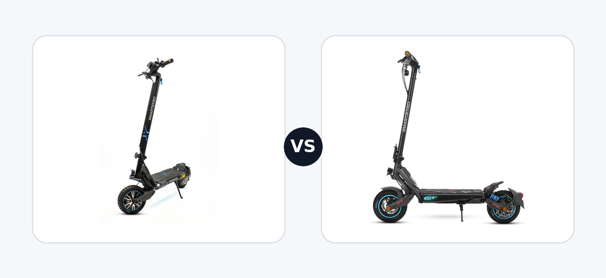 Smartgyro CROSSOVER DUAL MAX 2 ·vs· Smartgyro Rockway GT