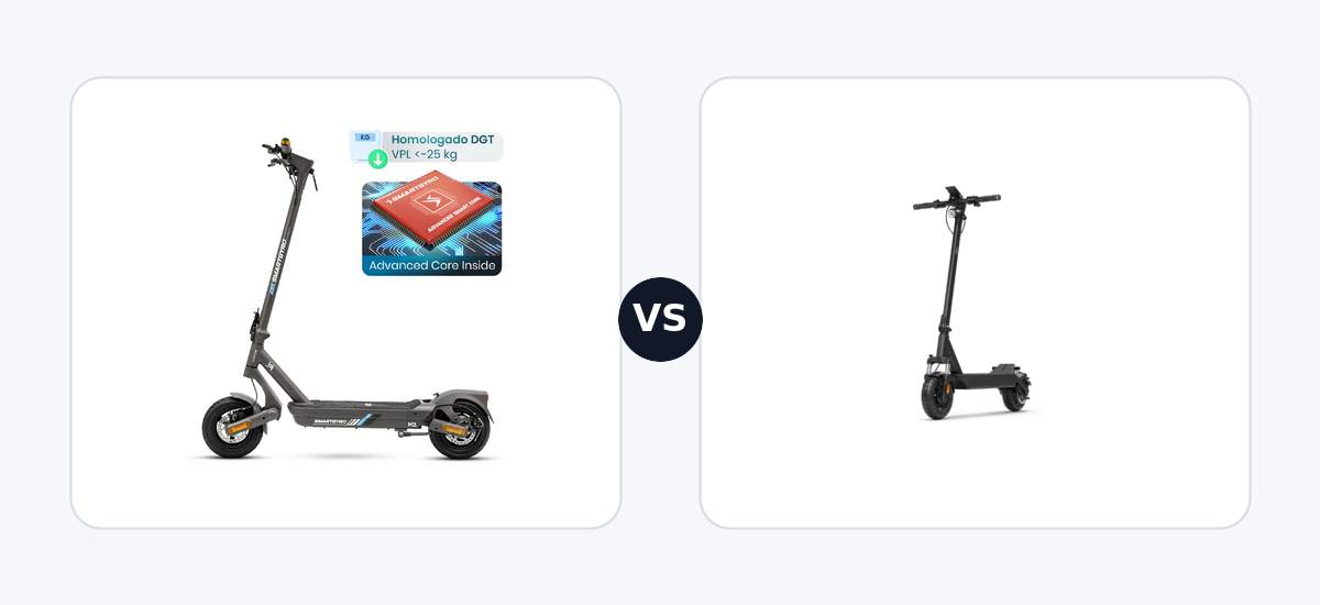 Smartgyro K1 ·vs· vmax VX4 ST