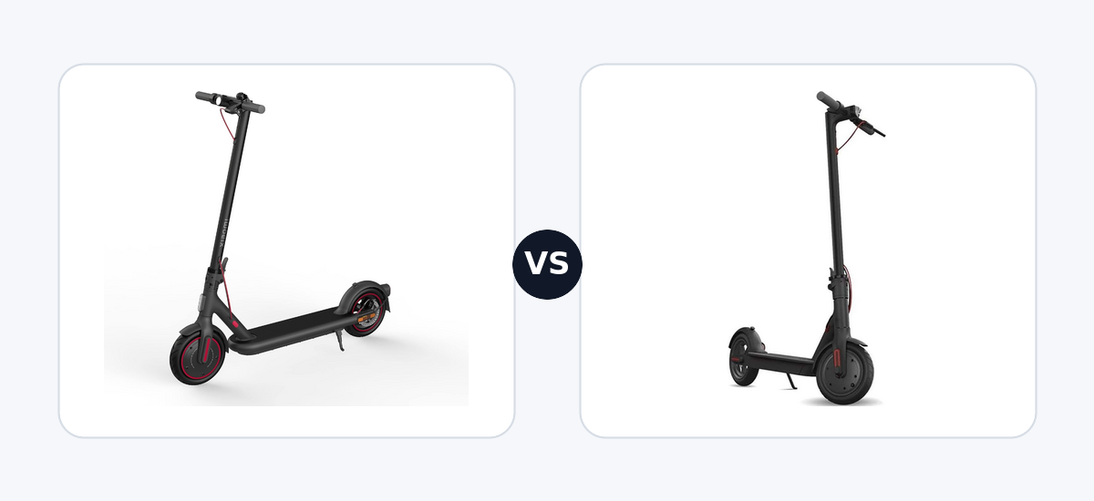 Xiaomi Electric Scooter 4 Pro ·vs· Xiaomi M365