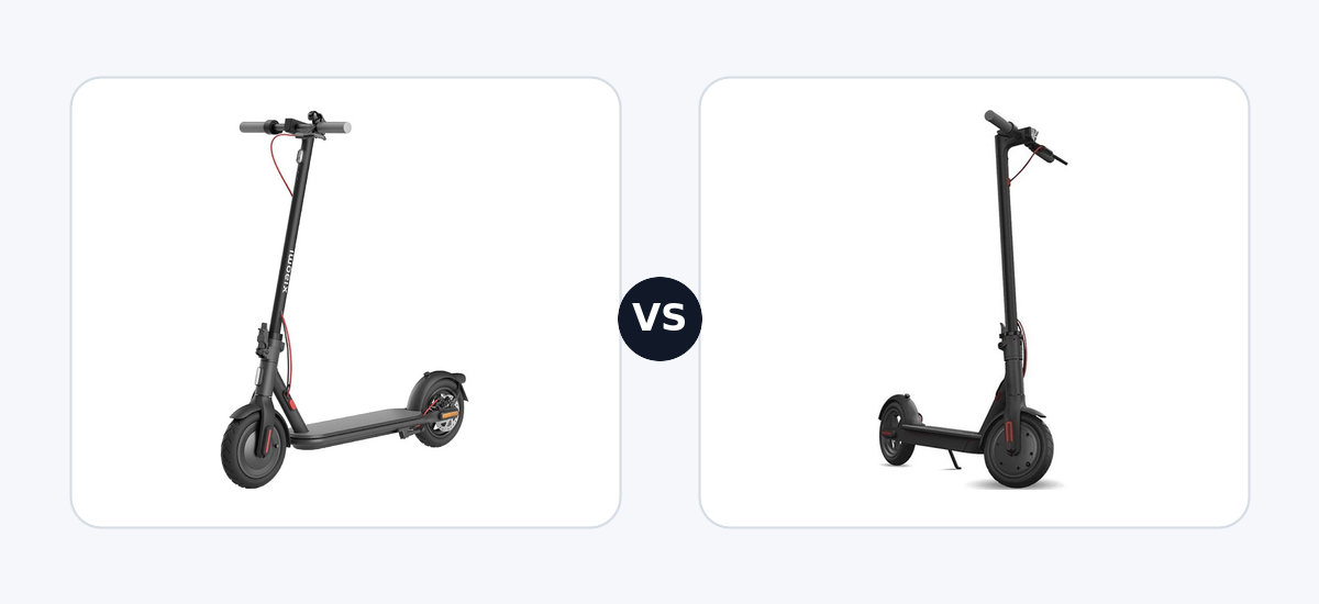 Xiaomi Electric Scooter 4 ·vs· Xiaomi M365