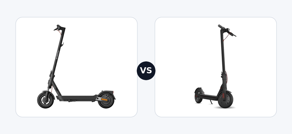 Xiaomi Electric Scooter 5 Pro DE ·vs· Xiaomi M365