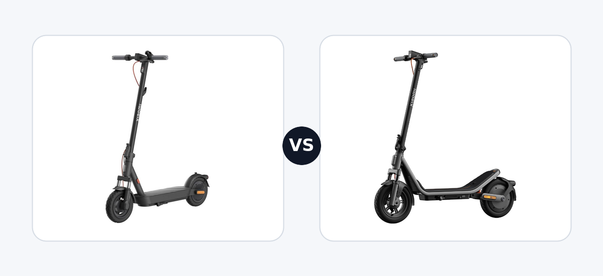 Xiaomi Electric Scooter 5 ·vs· Xiaomi Xiaomi Electric Scooter 6