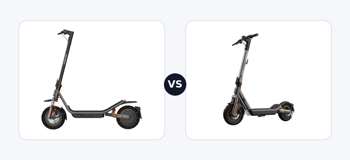 Xiaomi Electric Scooter 6 Pro · vs · Xiaomi Electric Scooter 6 Max