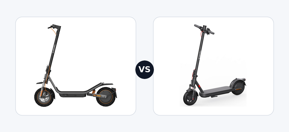 Xiaomi Electric Scooter 6 Pro ·vs· Xiaomi Elite