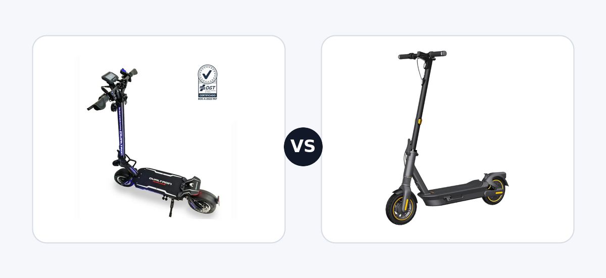 Dualtron Achilleus Limited ·vs· Segway Ninebot max G2 DE