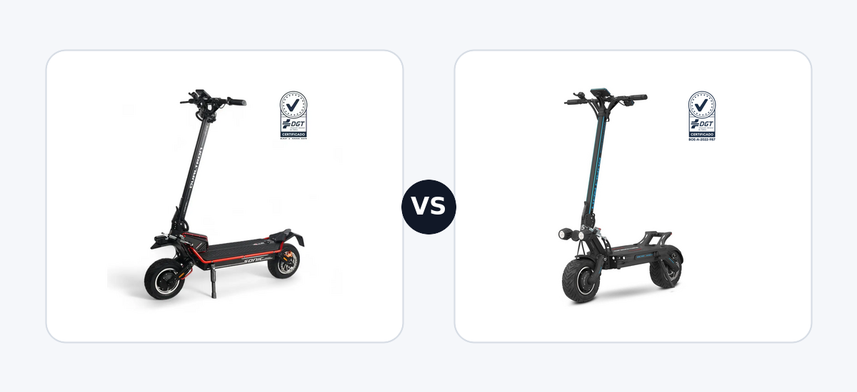 Dualtron Sonic Alien 72V ·vs· Dualtron Thunder 3 72V DGT