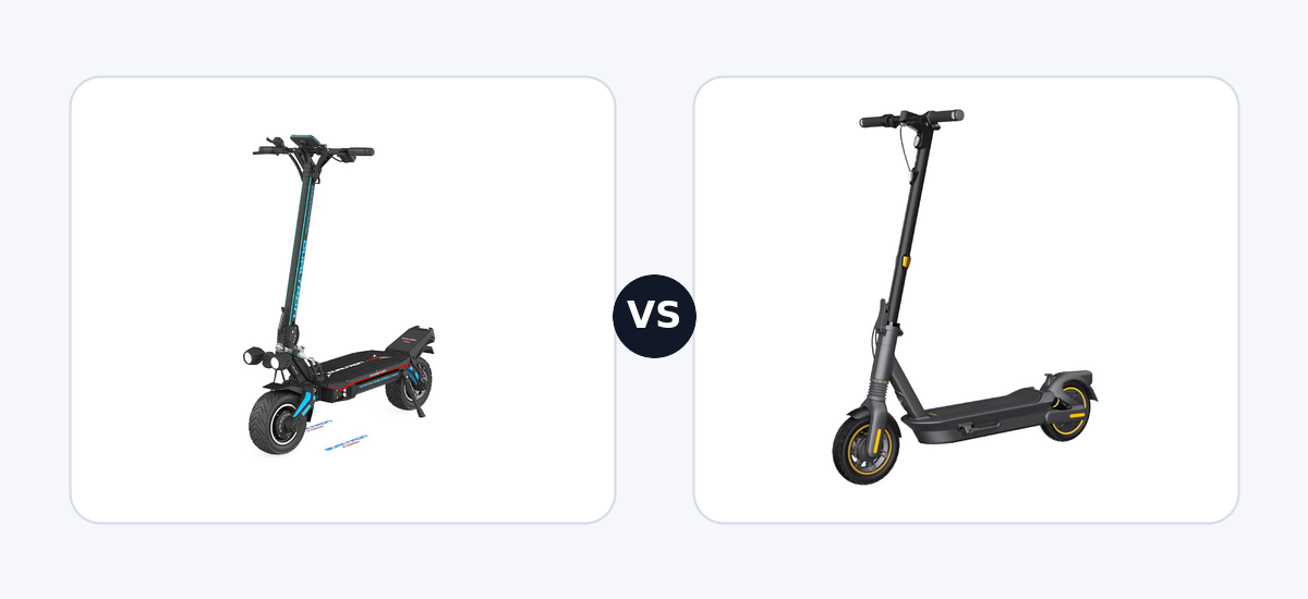 Dualtron Storm Limited ·vs· Segway Ninebot max G2 DE