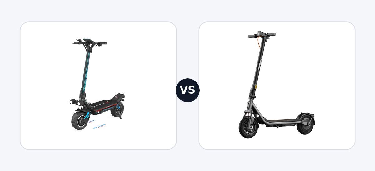 Dualtron Storm Limited ·vs· Xiaomi Electric Scooter 6 Lite