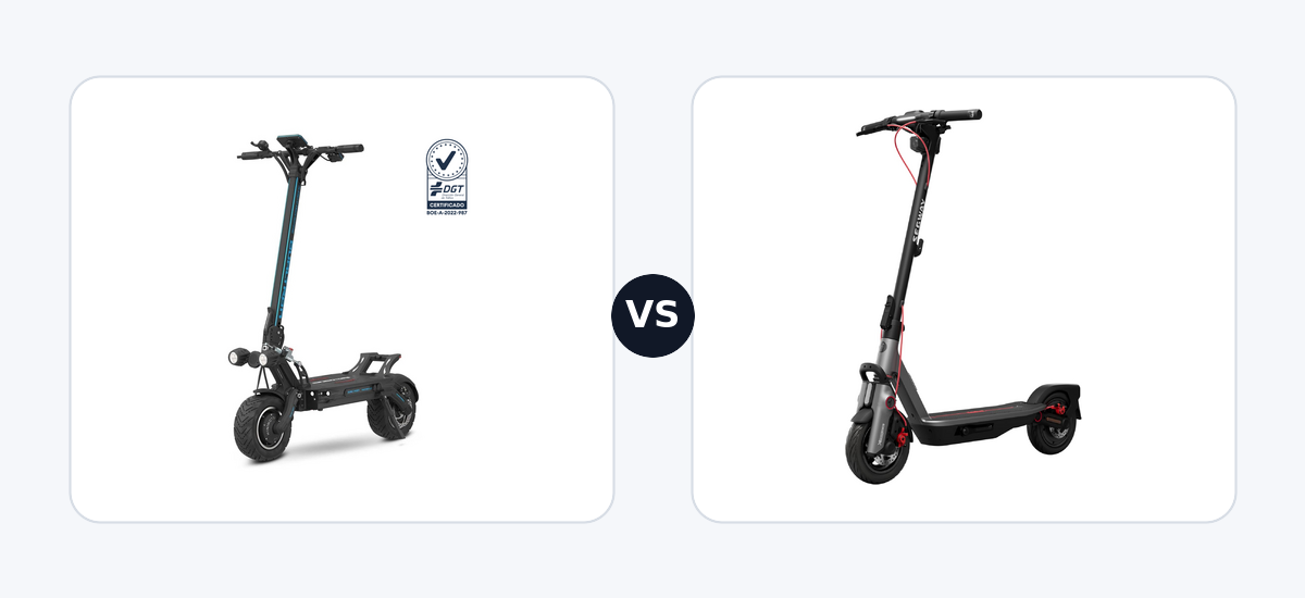 Dualtron Thunder 3 72V DGT ·vs· Segway Ninebot F3 Pro D