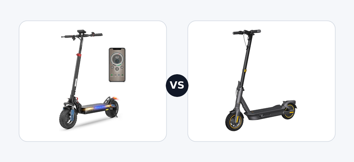 iScooter ix3 ·vs· Segway Ninebot max G2 DE