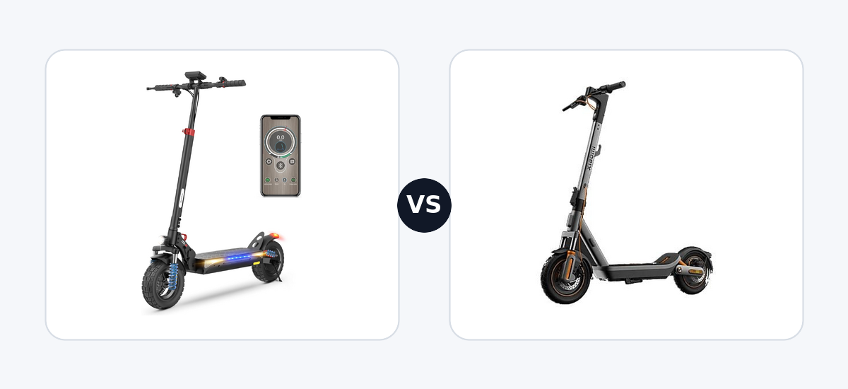 iScooter ix3 ·vs· Xiaomi Electric Scooter 6 max DE