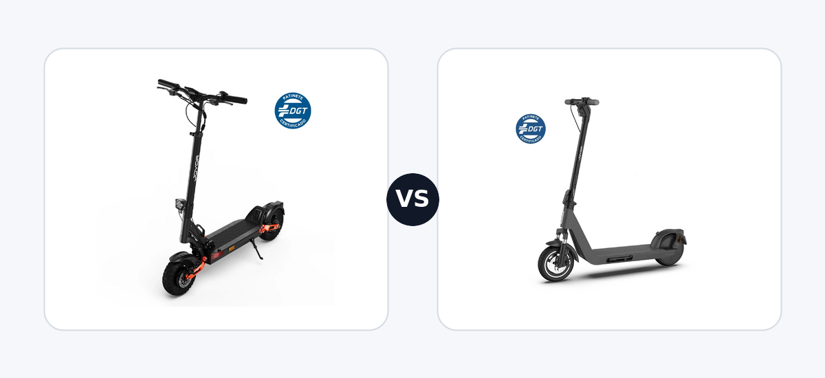 Joyor T6d DGT · vs · Joyor LiteGo DGT
