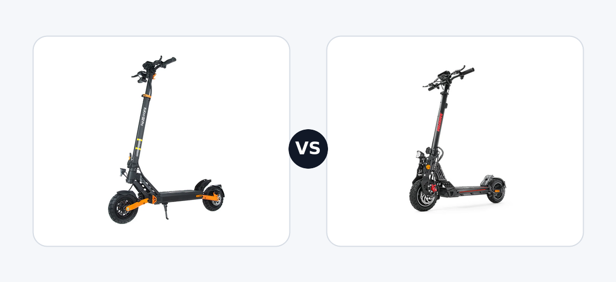 Kukirin G2 DGT · vs · Backfire M8 Rover