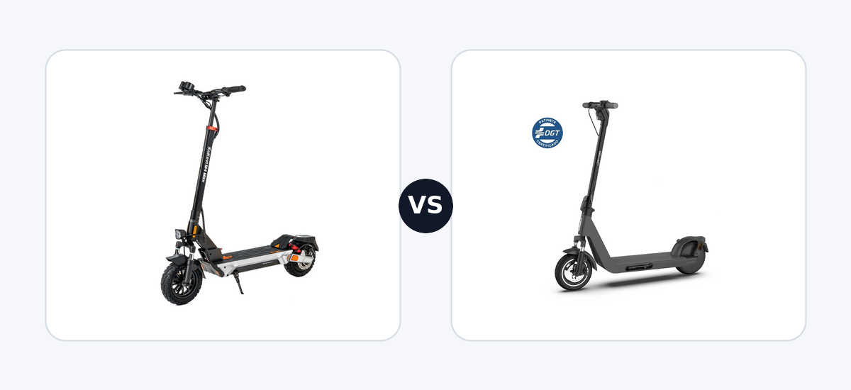 Kukirin M4 Max ·vs· Joyor LiteGo DGT