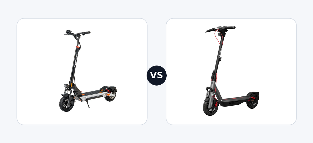 Kukirin M4 Max ·vs· Segway Ninebot F3 Pro D