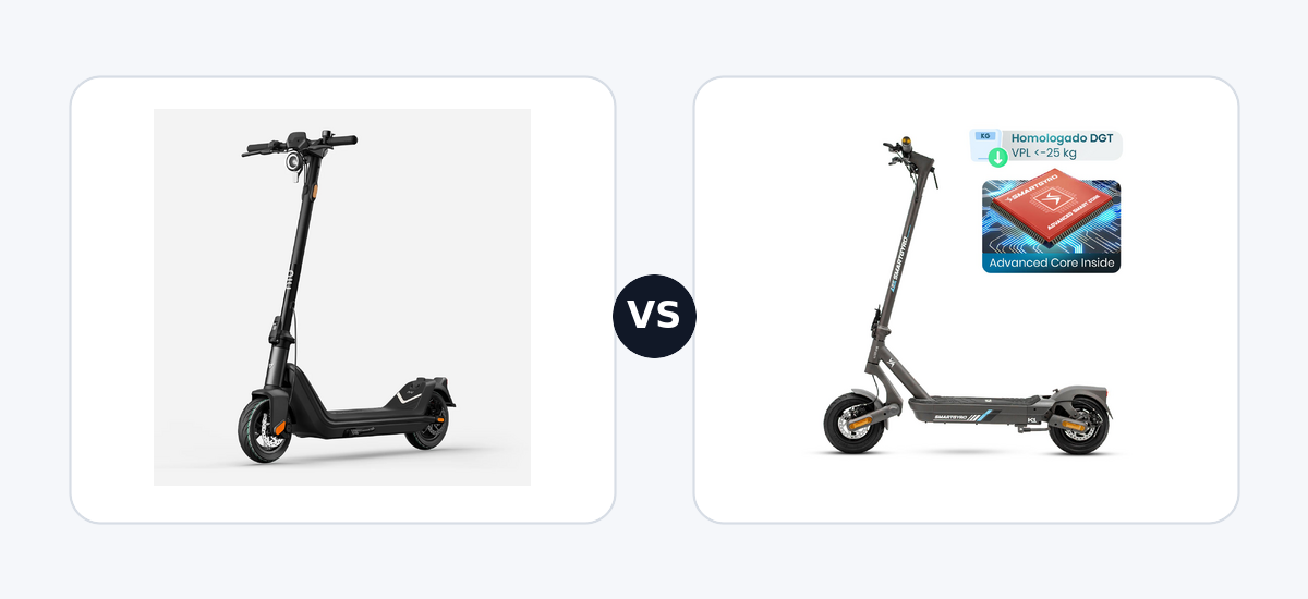 Niu KQi3 Pro ·vs· Smartgyro K1