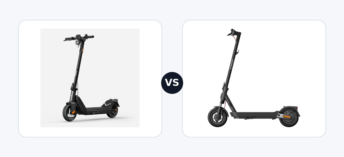 Niu KQi3 Pro ·vs· Xiaomi Electric Scooter 5 Pro DE