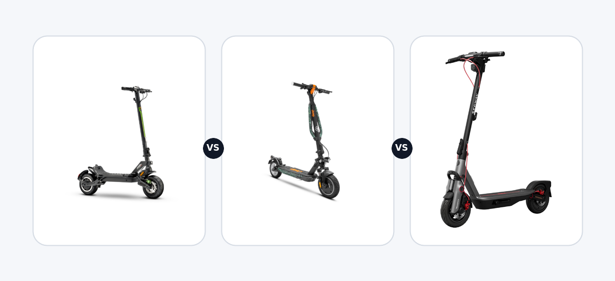 Platum Automobili Lamborghini ALext ·vs· Platum Jeep Juc ·vs· Segway Ninebot F3 Pro D