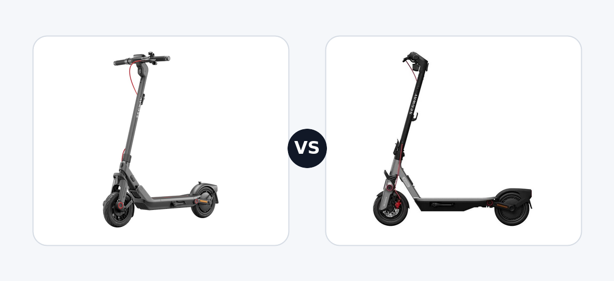 Segway Ninebot E3 Pro E ·vs· Segway Ninebot F3 E