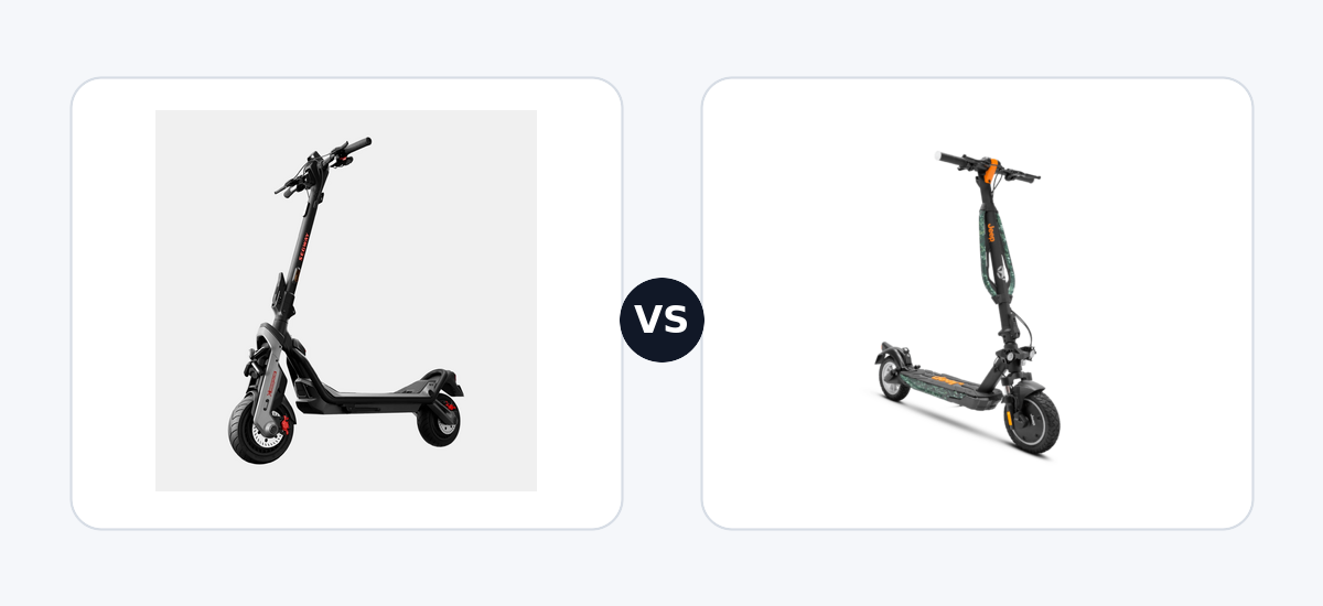 Superscooter GT3 Pro VS Jeep Juc