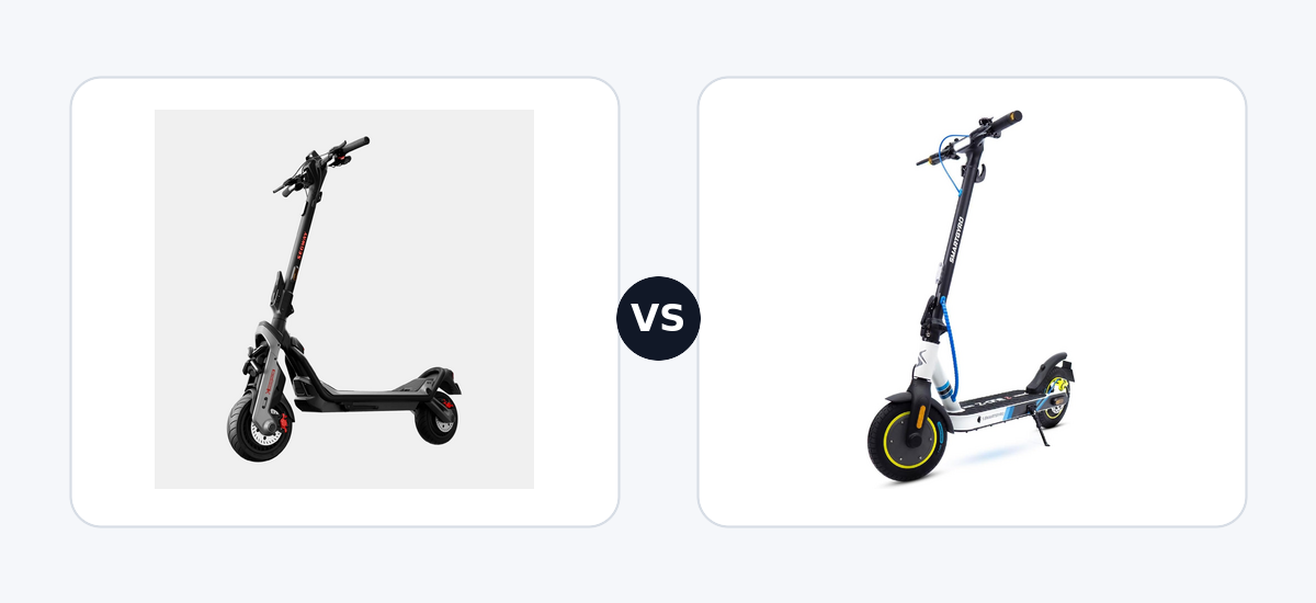 Superscooter GT3 Pro VS Z-One 2 Gray