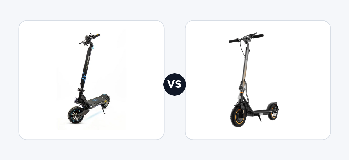 Smartgyro CROSSOVER DUAL MAX 2 · vs · Cecotec Bongo D30 XL Connected