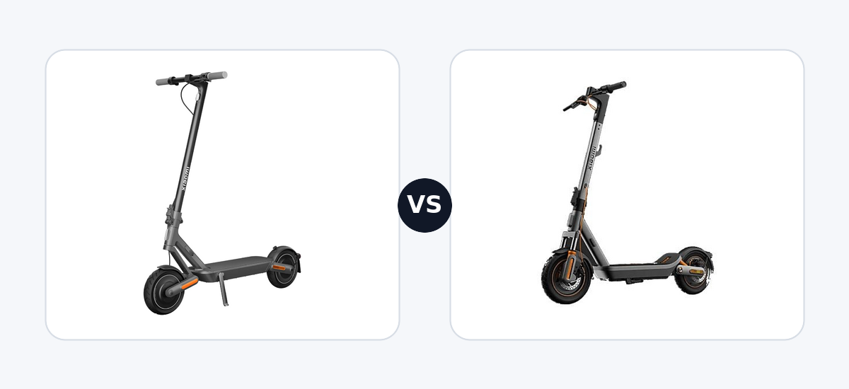 Xiaomi Electric Scooter 4 Ultra ·vs· Xiaomi Electric Scooter 6 max DE