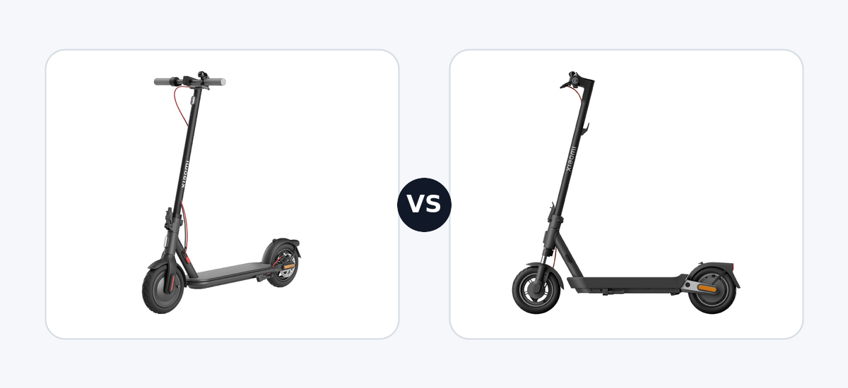Xiaomi Electric Scooter 4 ·vs· Xiaomi Electric Scooter 5 Pro DE
