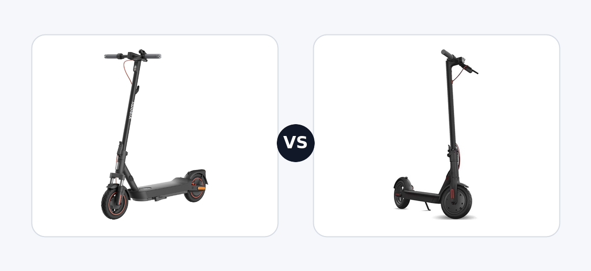 Xiaomi Electric Scooter 5 Max DE ·vs· Xiaomi M365