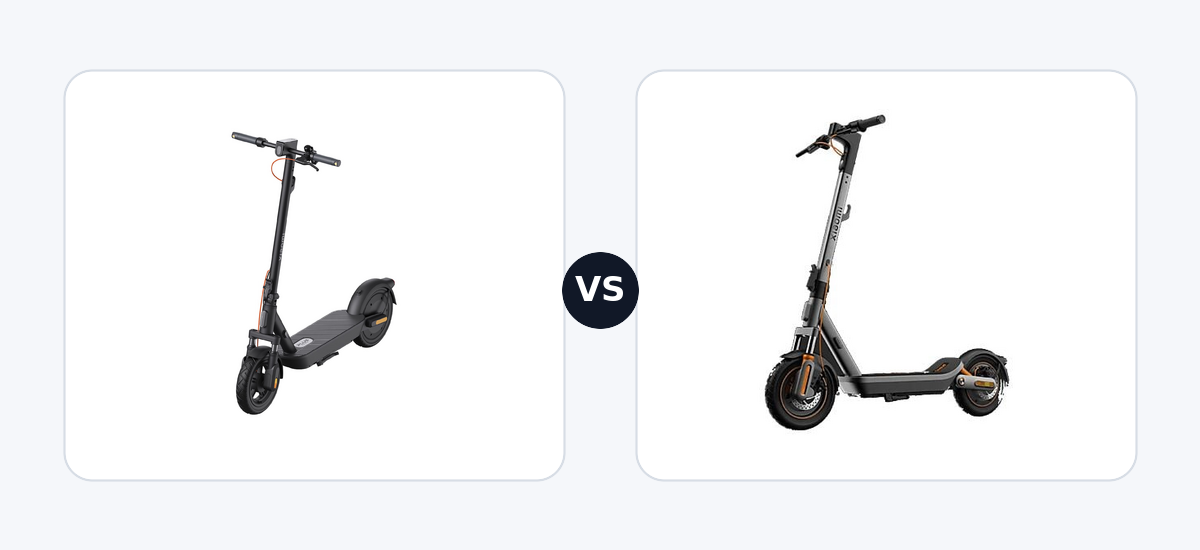 Xiaomi Electric Scooter 5 Plus ·vs· Xiaomi Electric Scooter 6 max DE