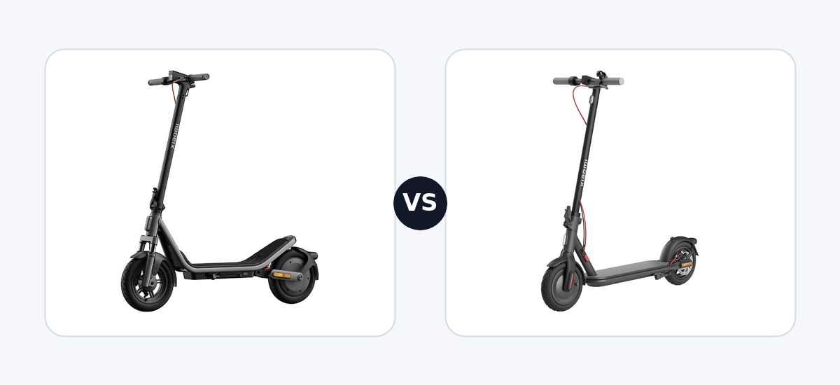 Xiaomi Xiaomi Electric Scooter 6 · vs · Xiaomi Electric Scooter 4