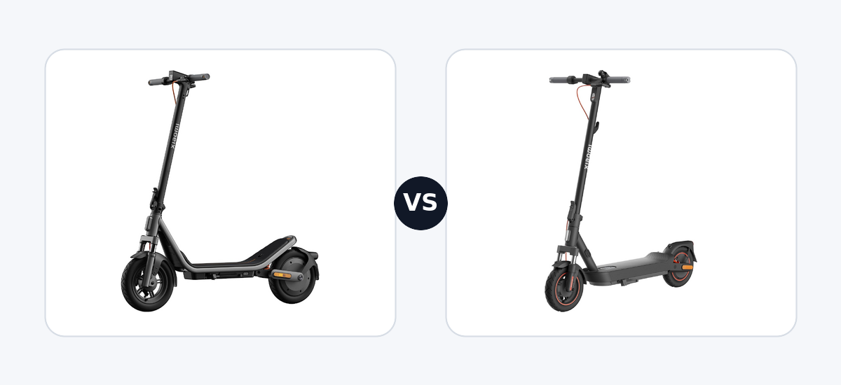 Xiaomi Xiaomi Electric Scooter 6 · vs · Xiaomi Electric Scooter 5 Max