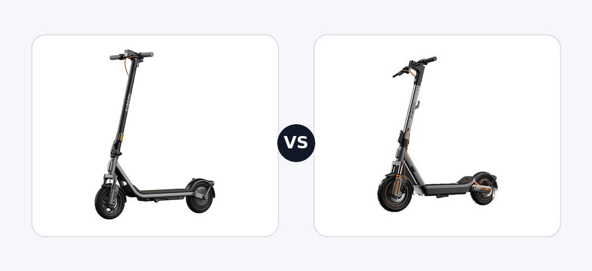Xiaomi Electric Scooter 6 Lite ·vs· Xiaomi Electric Scooter 6 max DE