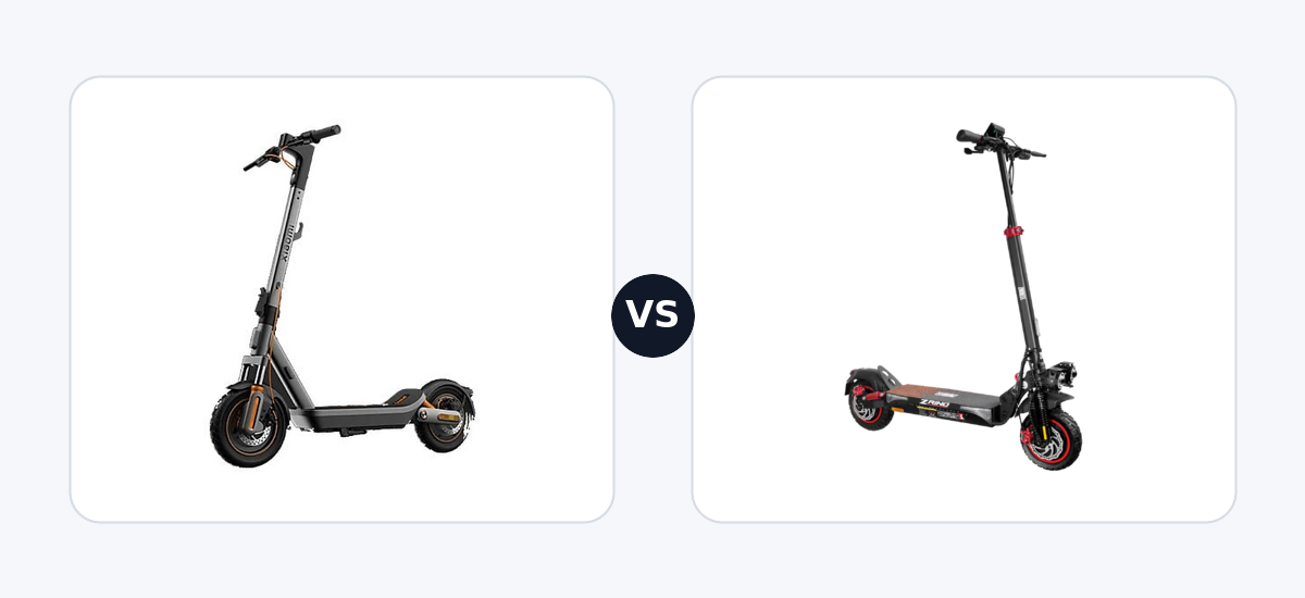 Xiaomi Electric Scooter 6 max DE ·vs· Zwheel ZRino Duo Max